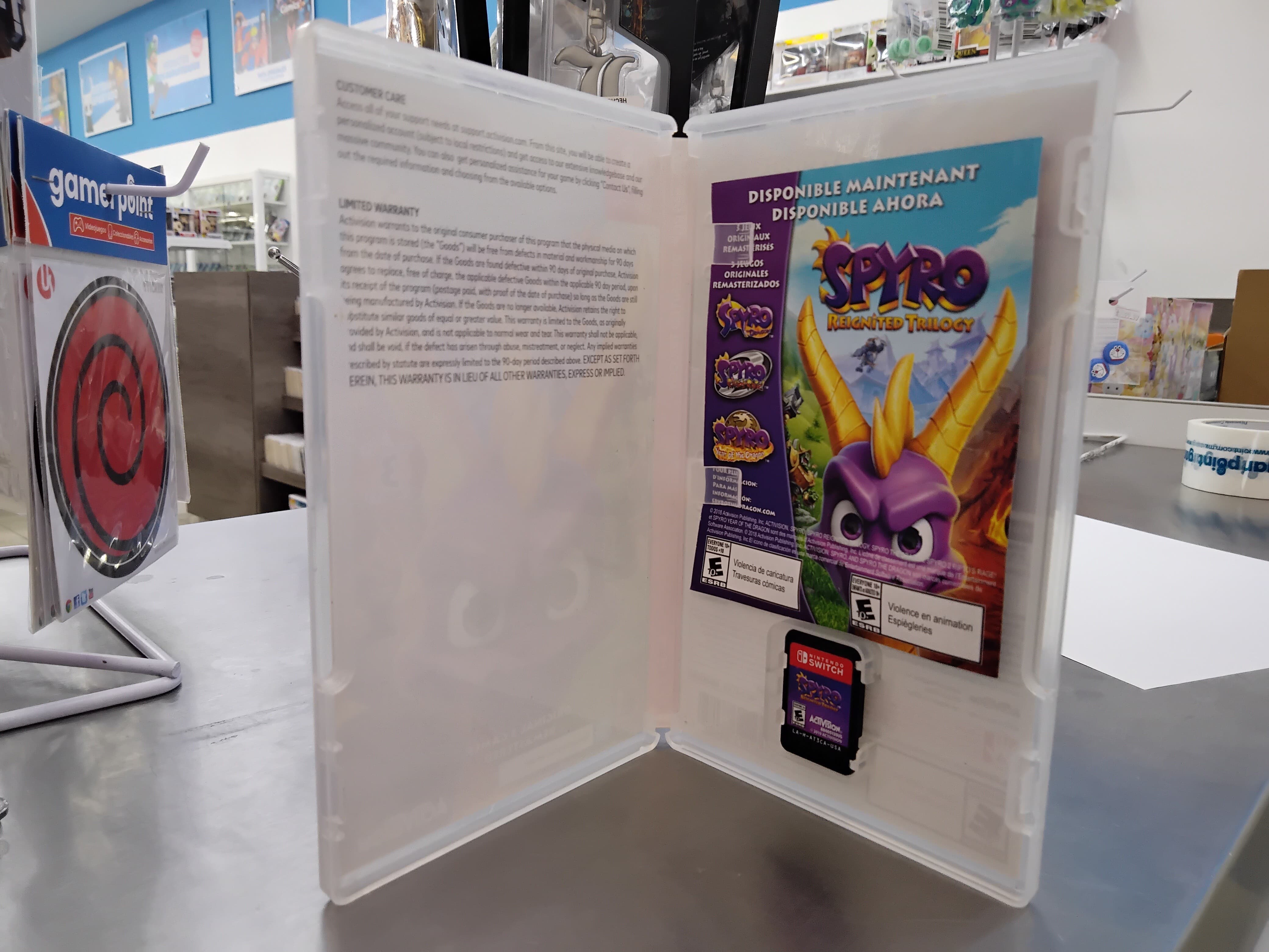 Spyro Reignited Trilogy Switch Usado