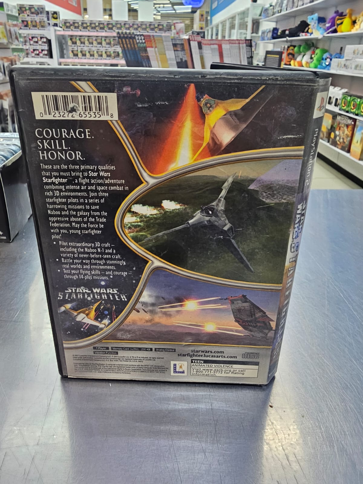 Star Wars Starfighter PS2 Usado