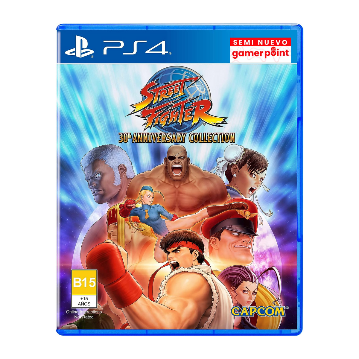 Street Fighter 30TH Anniversary Collection Ps4 Usado
