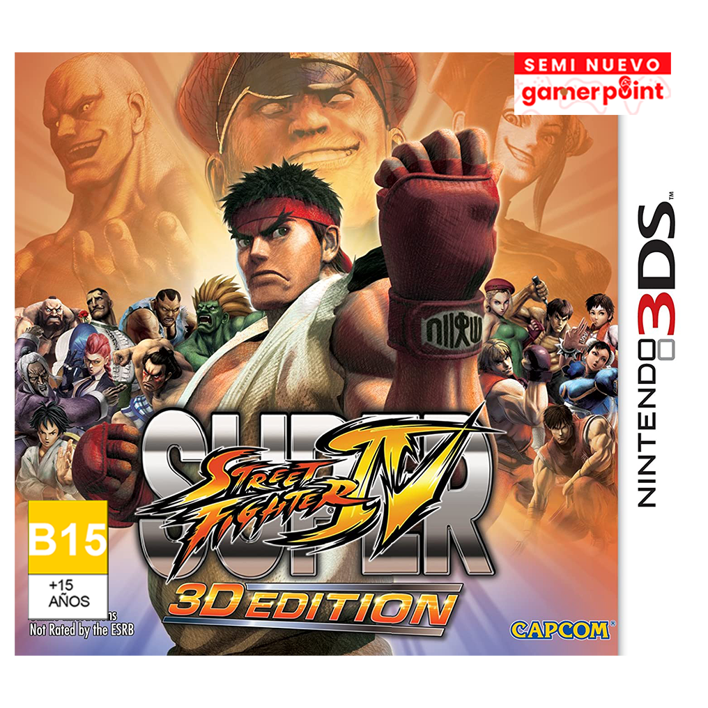 Street fighter IV Arcade Edition Nintendo 3DS Usado