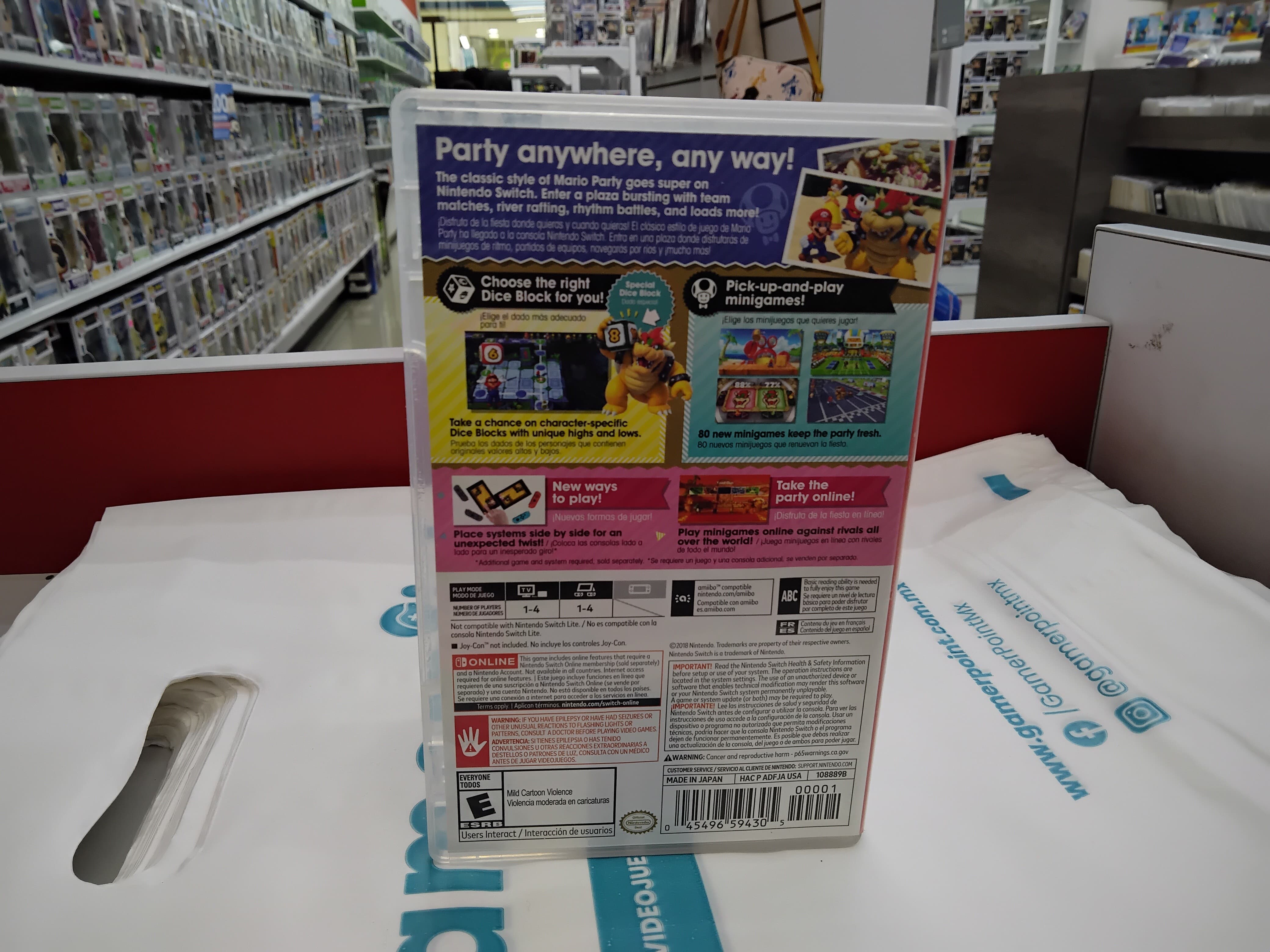 Super Mario Party Nintendo Switch Usado