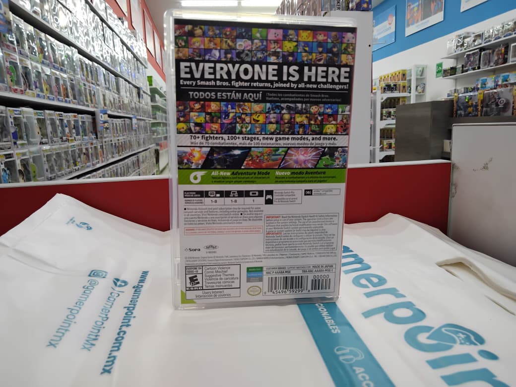 Super Smash Bros Ultimate Nintendo Switch Usado