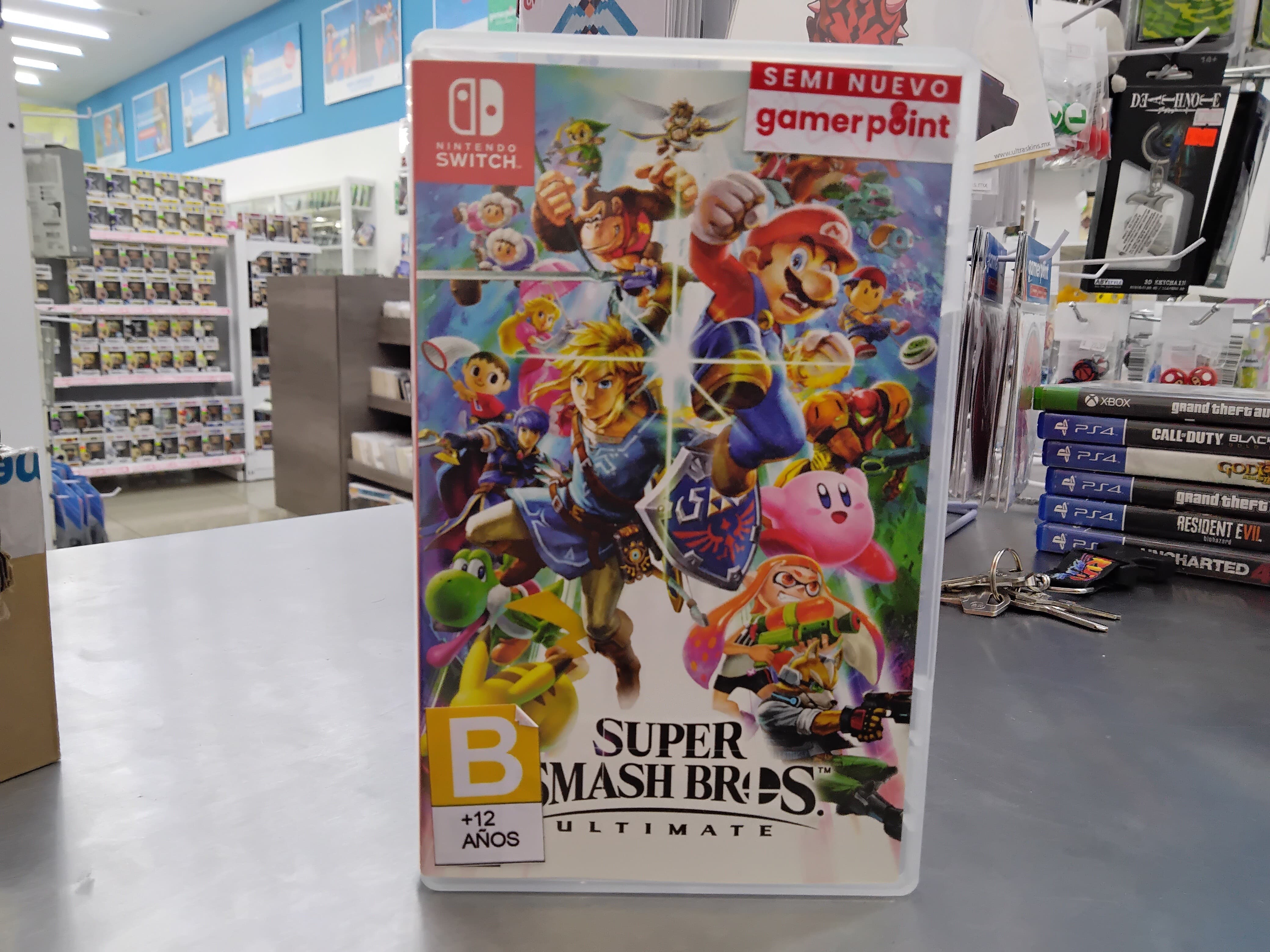 Super Smash Bros Ultimate Nintendo Switch Usado