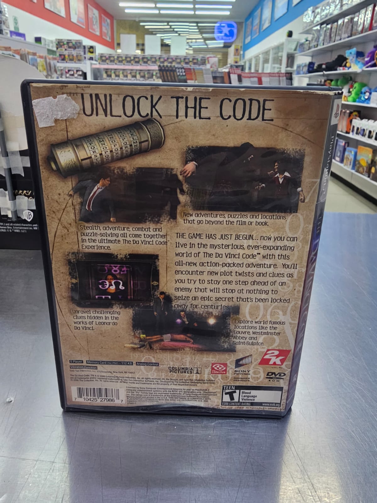 The Davinci Code PS2 Usado