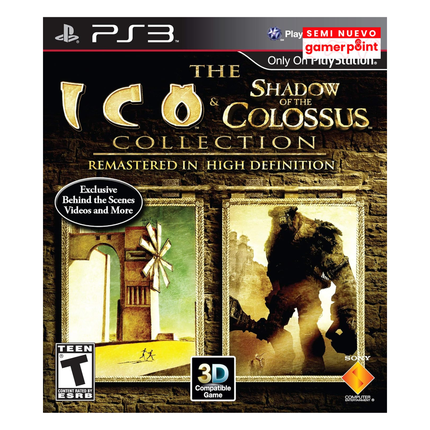 The Ico & Shadow of the Colossus Collection PS3 Usado