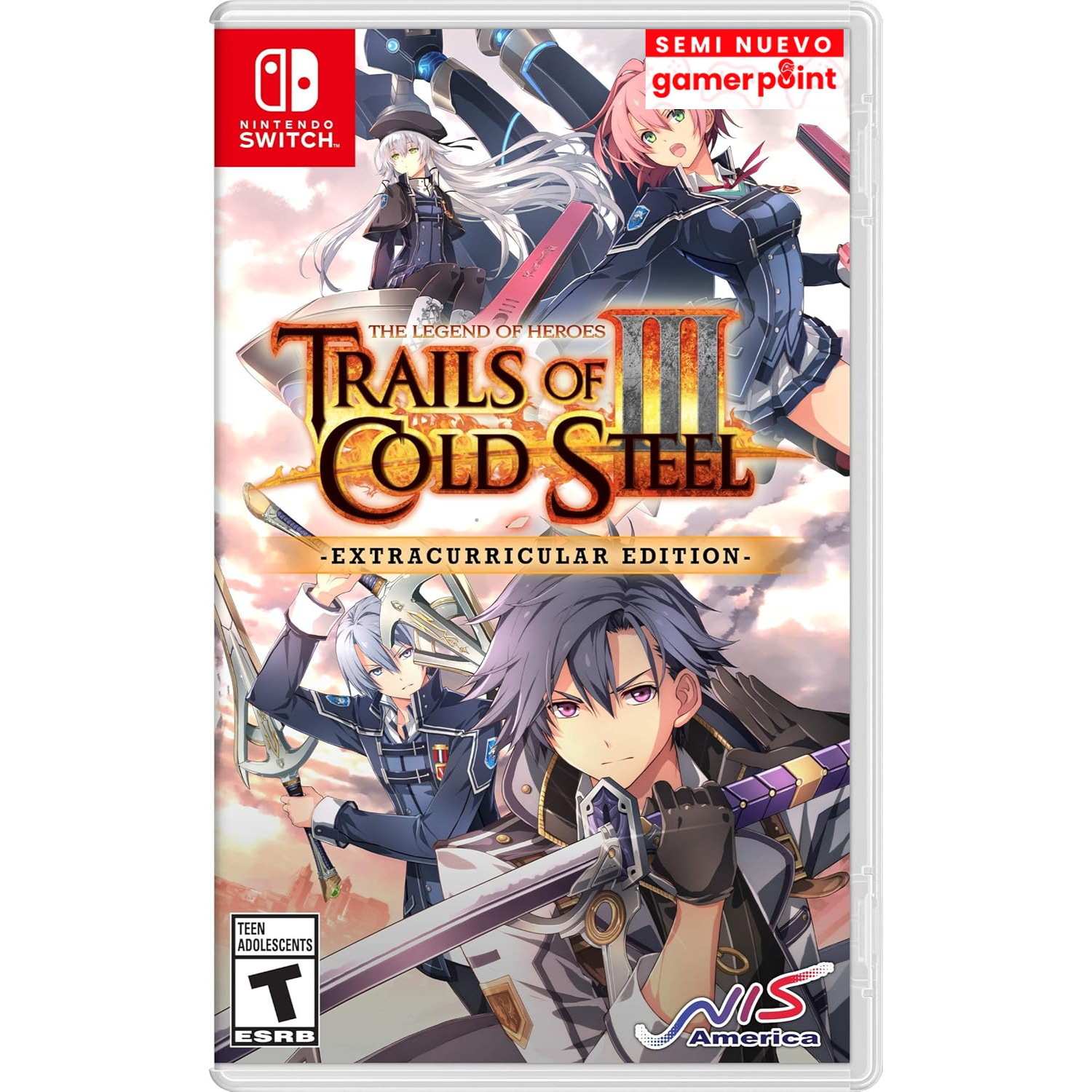 The Legend of Heroes Trails of Cold Steel III Nintendo Switch Usado