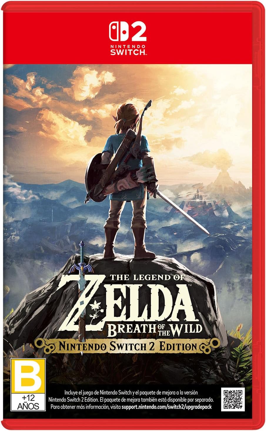 The Legend of Zelda Breath of the Wild Nintendo Switch 2 Usado