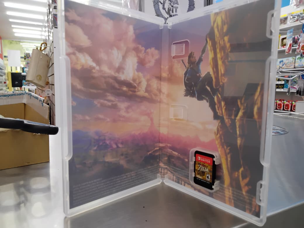 The Legend Of Zelda Breath Of The Wild Nintendo Switch Usado