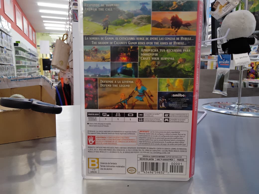 The Legend Of Zelda Breath Of The Wild Nintendo Switch Usado