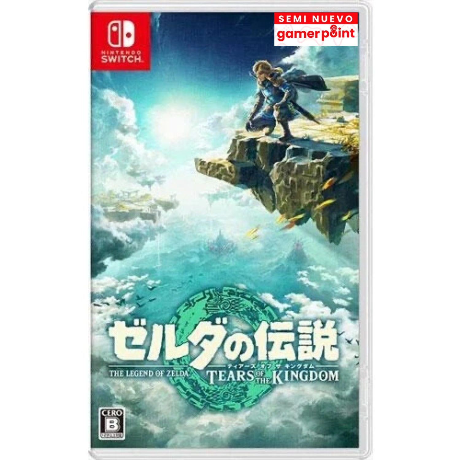 The Legend of Zelda Tears of the Kingdom Switch Usado (Japonés)