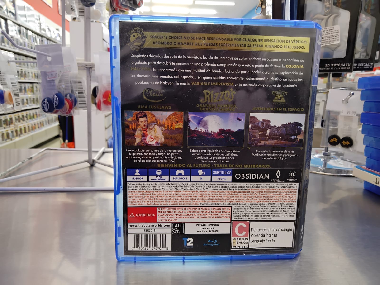 The Outer Worlds Ps4 Usado