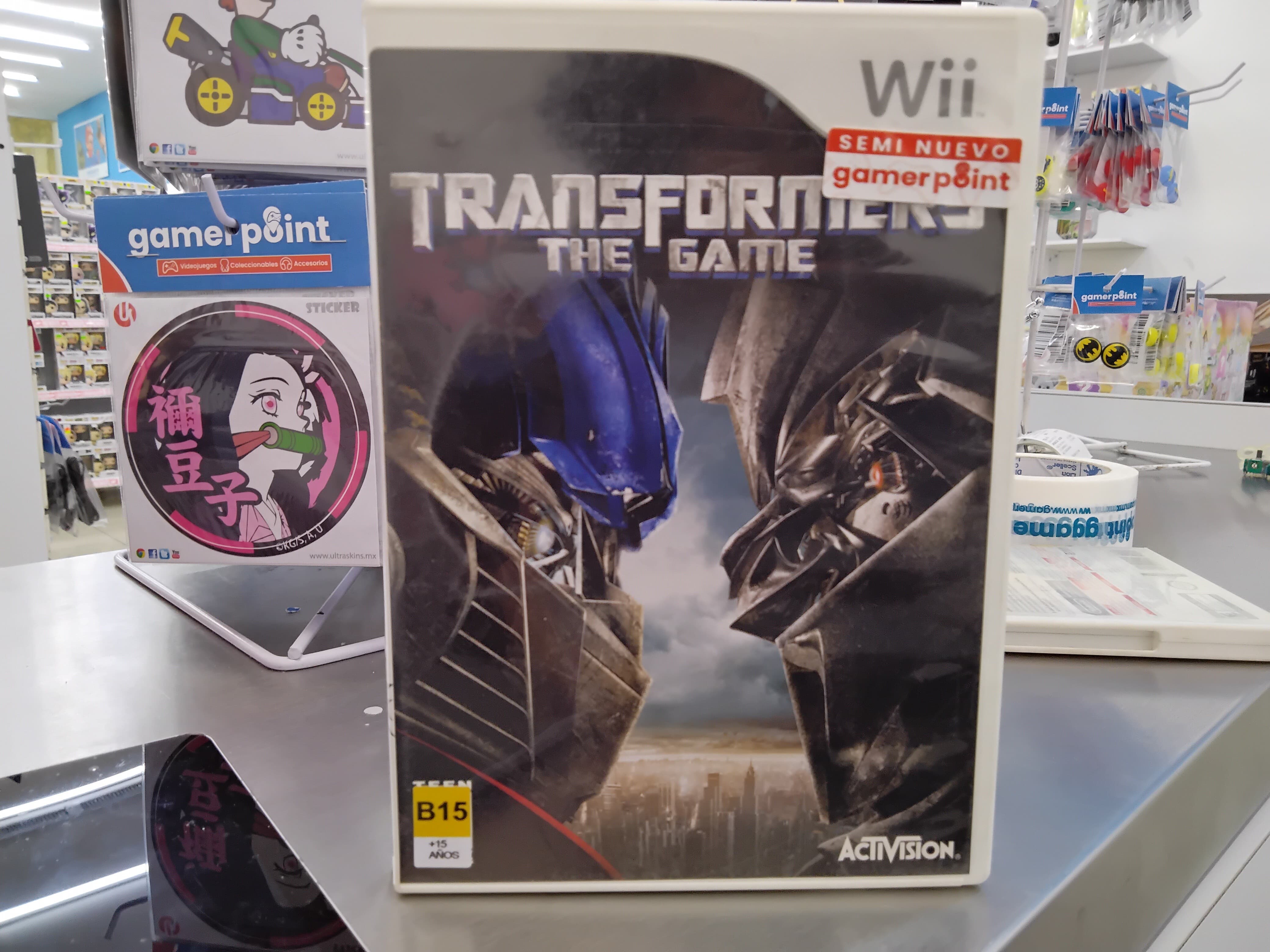 Transformers The Game Wii Usado