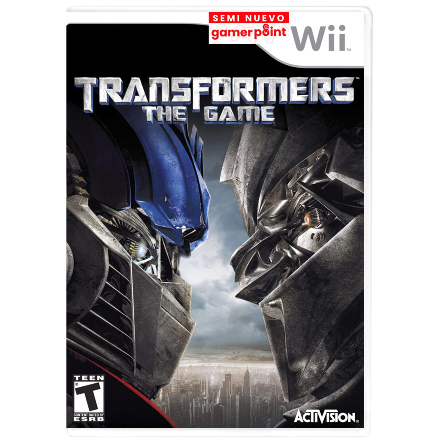 Transformers The Game Wii Usado