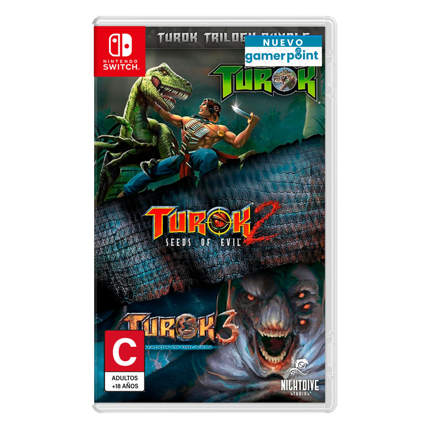 Turok Trilogy Bundle Nintendo Switch