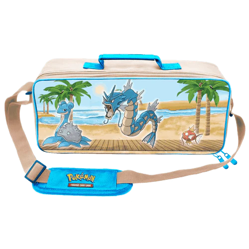ULTRA PRO - Maletín Gallery Series Seaside Deluxe Gaming Trove for Pokémon