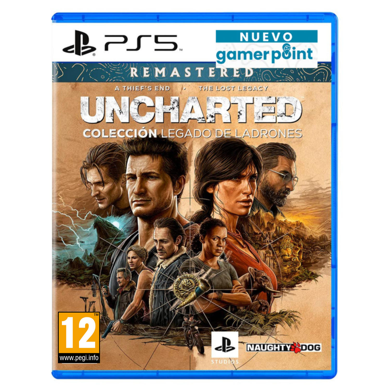 Uncharted Legacy Of Thieves Collection Eur Ps5