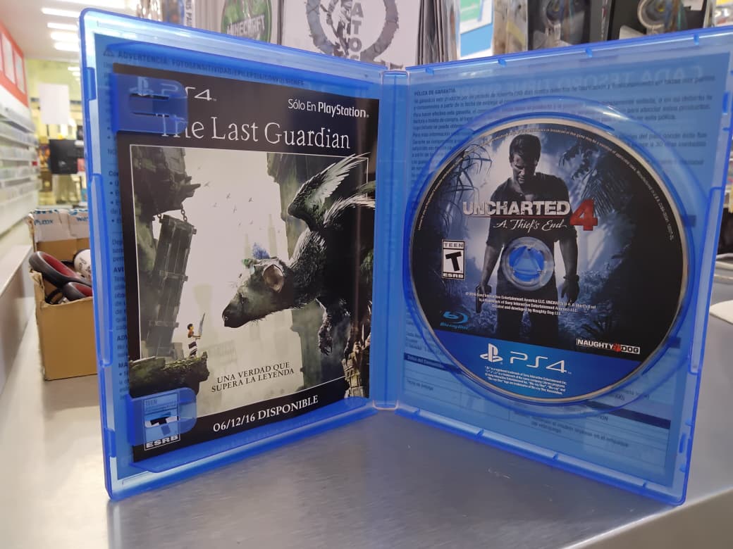 Uncharted 4 Ps4 Usado