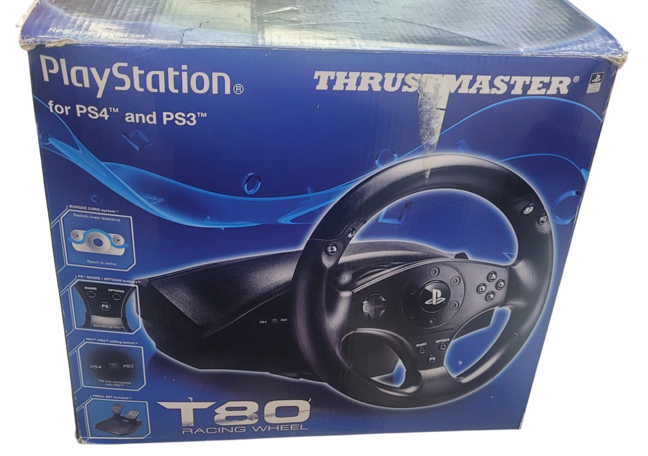 Volante Thrustmaster T80 Racing Wheel PS3 / PS4 Usado
