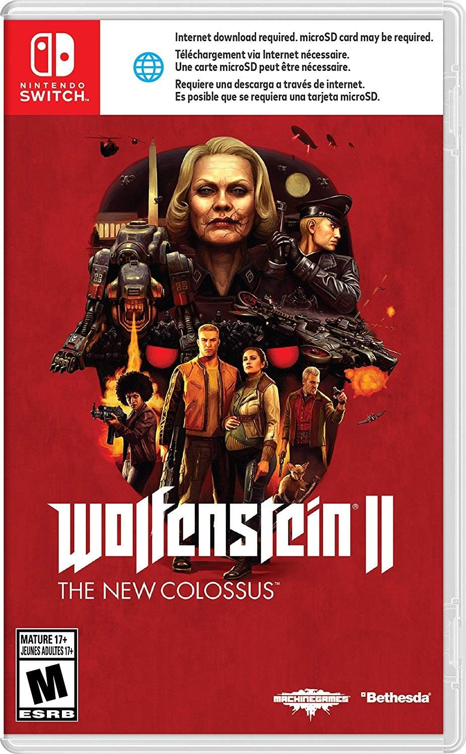 Wolfenstein The New Colossus 2 Nintendo Switch Usado