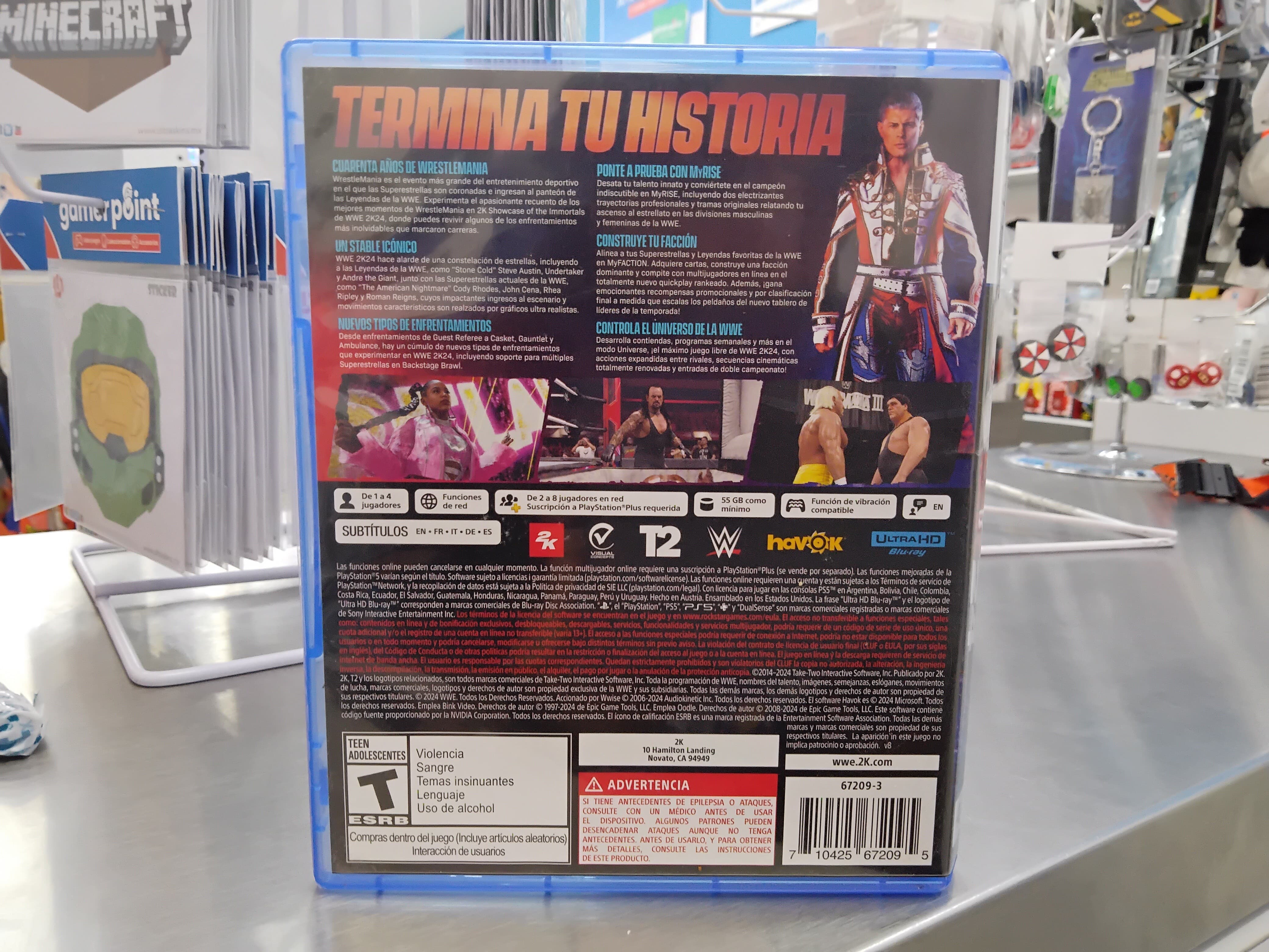 WWE 2K24 Ps5 Usado