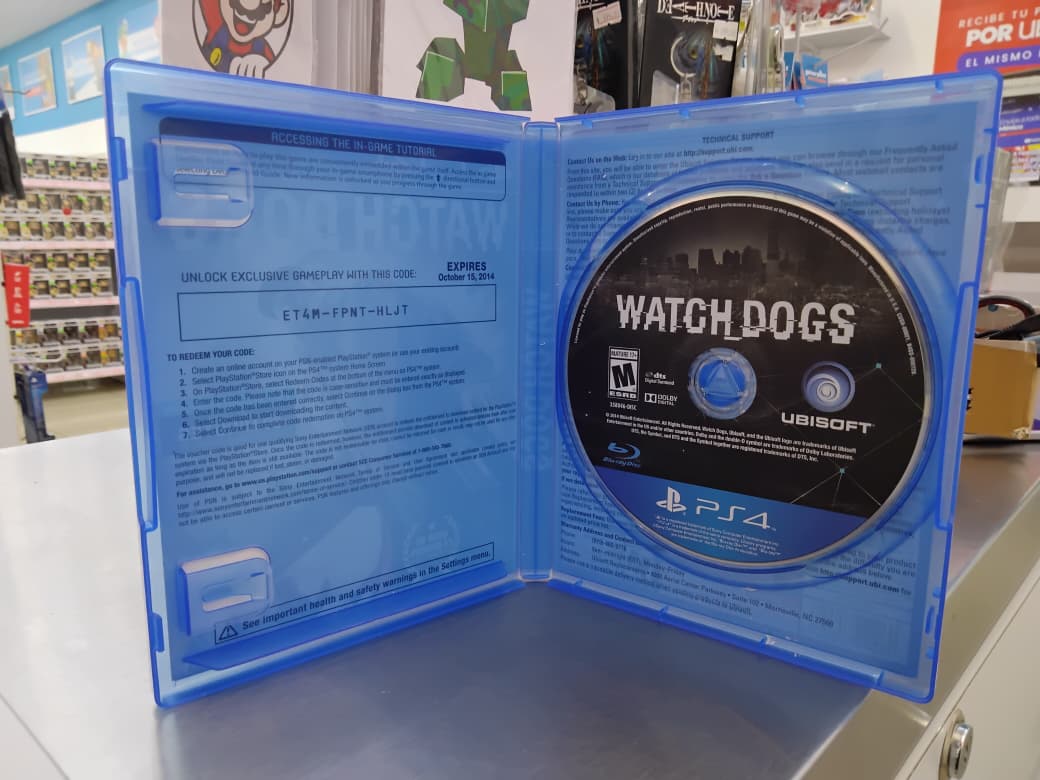 Watch Dogs Ps4 Usado