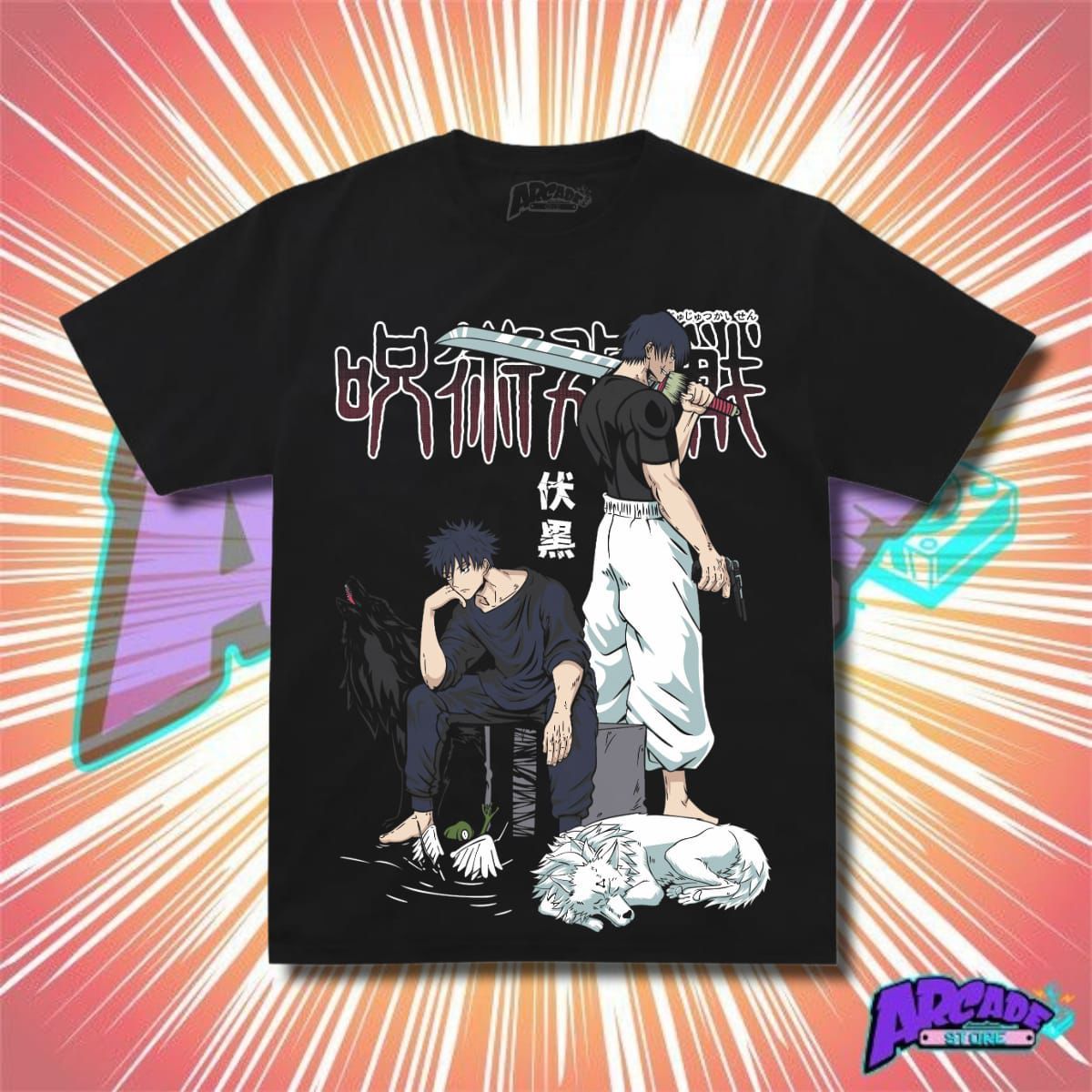 Playera - Arcade - Jujutsu Kaisen 02