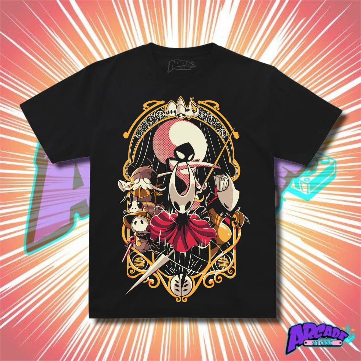 Playera - Arcade - Hollow Knight 01