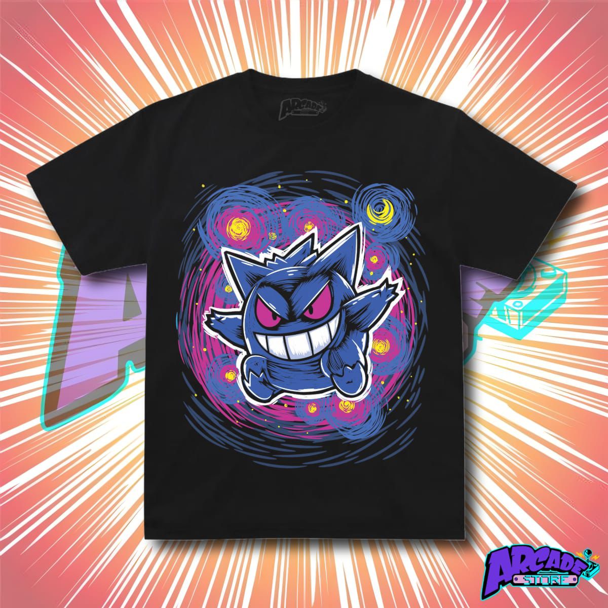 Playera - Arcade - Pokémon 02