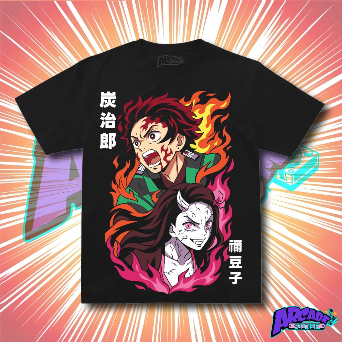 Playera - Arcade - Demon´s Slayer 05