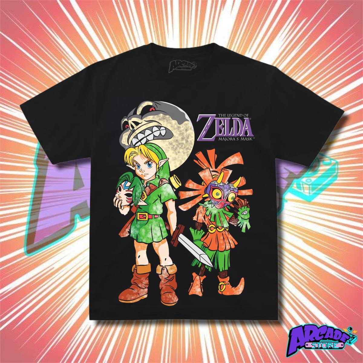 Playera - Arcade - The Legend Of Zelda 04