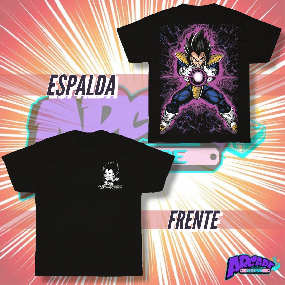 Playera - Arcade - Dragon Ball Z 06