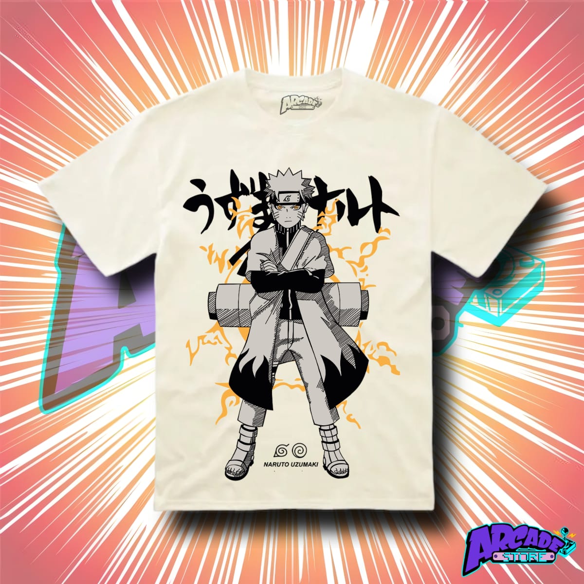 Playera - Arcade - Naruto Shippuden 03