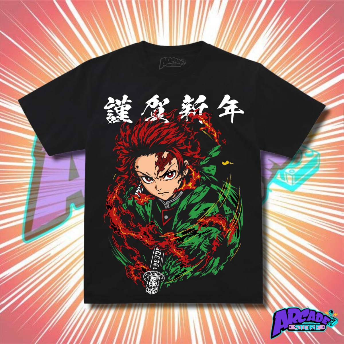 Playera - Arcade - Demon´s Slayer 09