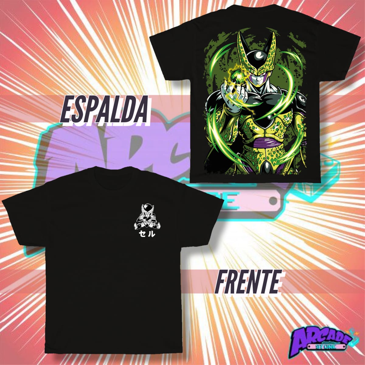 Playera - Arcade - Dragon Ball Z 08