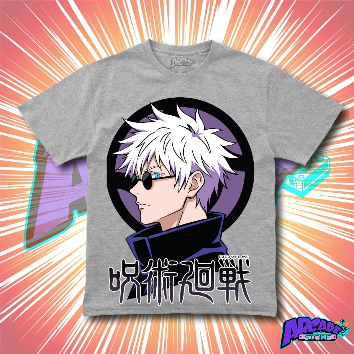 Playera - Arcade - Jujutsu Kaisen 08