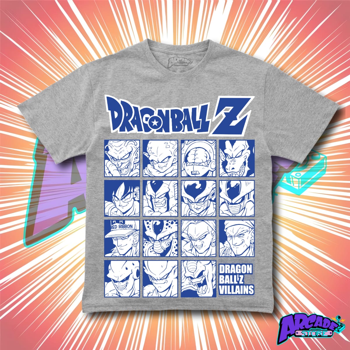 Playera - Arcade - Dragon Ball Z 10