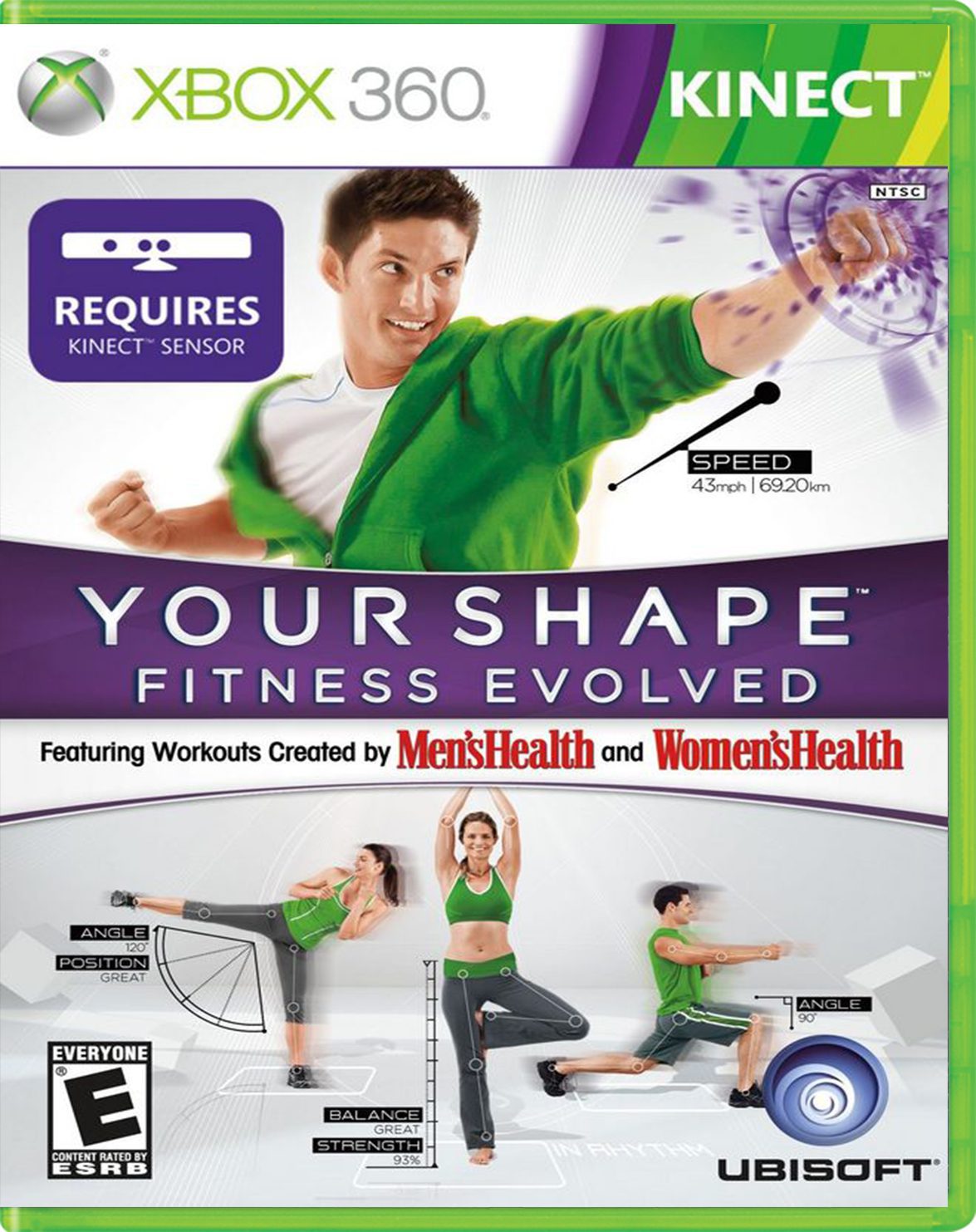 Your Shape Fitness Evolved Kinect Xbox 360 Usado