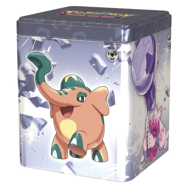 Pokémon TCG: Stacking Tin Q1 2024 (Plateado) Pieza - Español