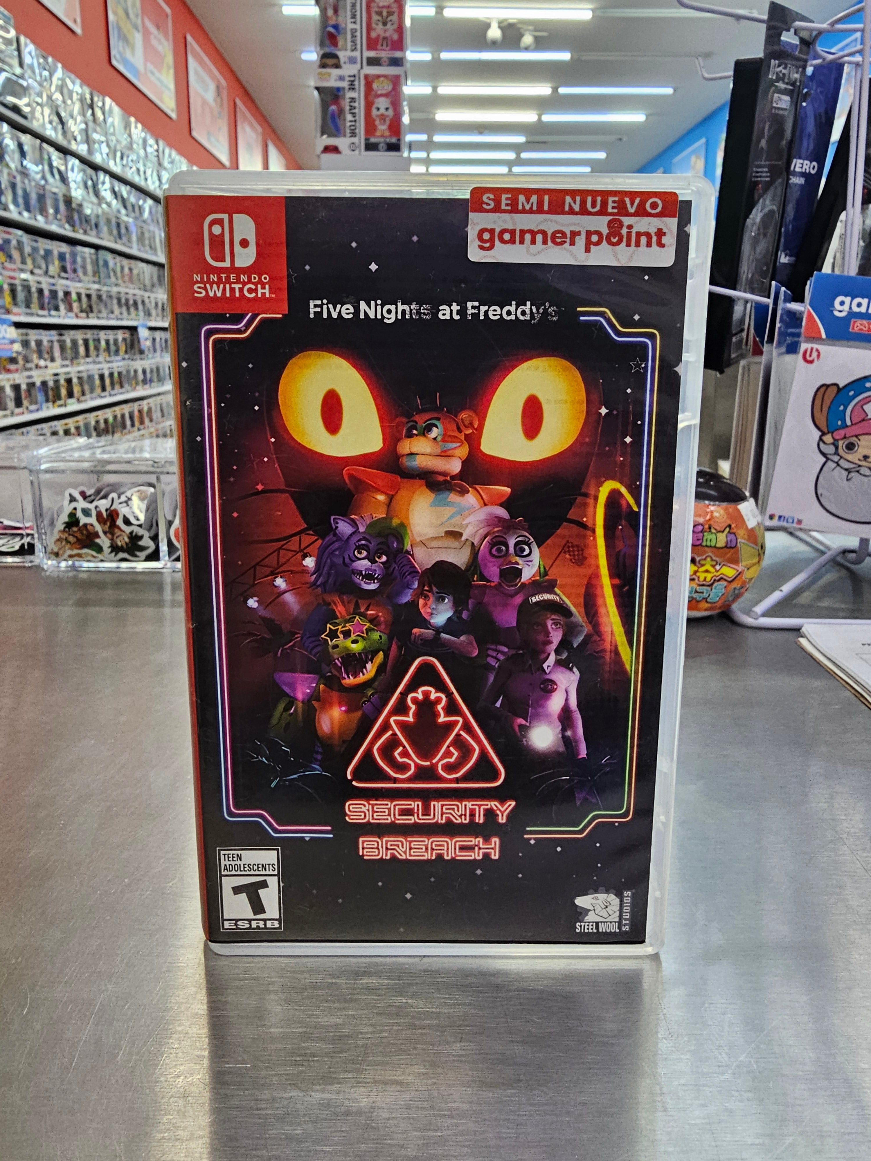 Five Nights At Freddy's Security Breach Nintendo Switch Usado