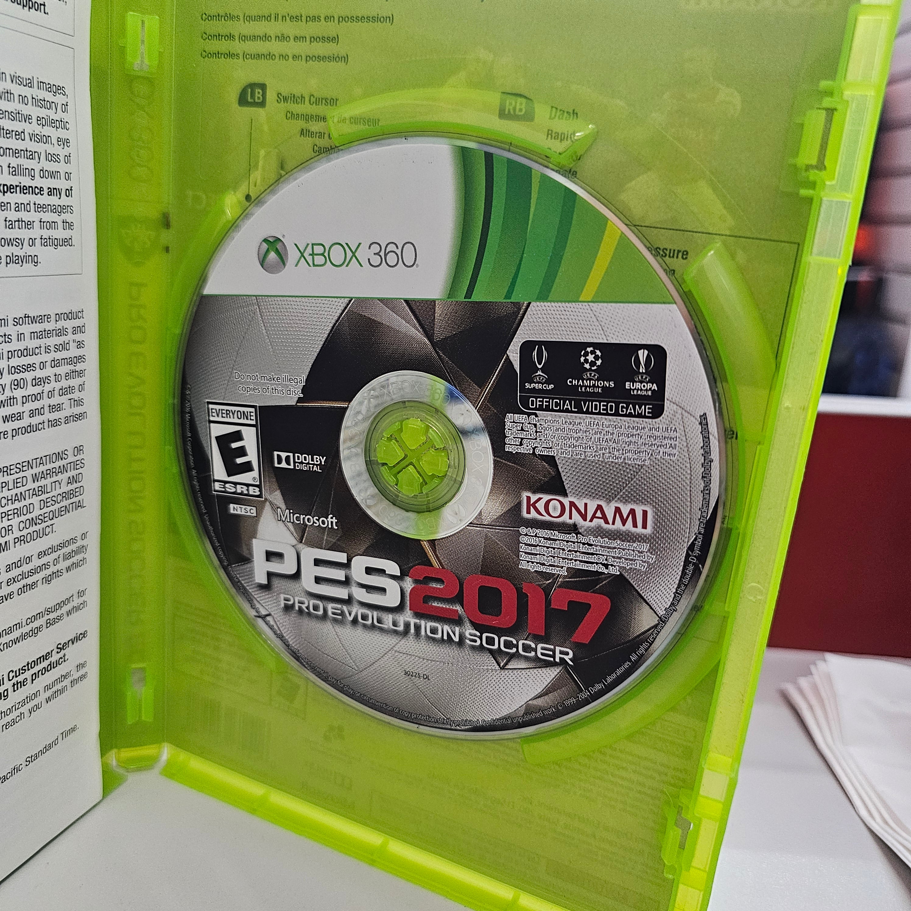Pes 2017 Xbox 360 Usado