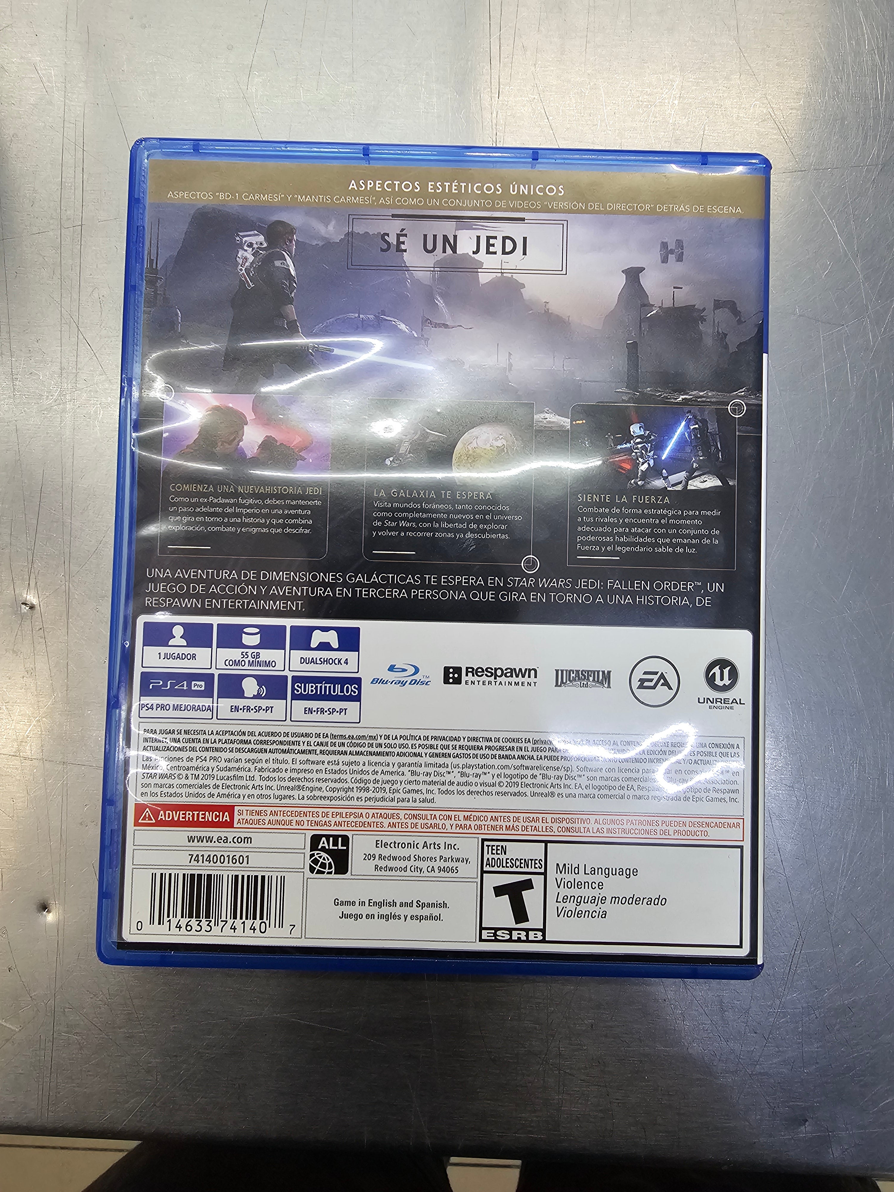 Star Wars Jedi Fallen Order Ps4 Usado