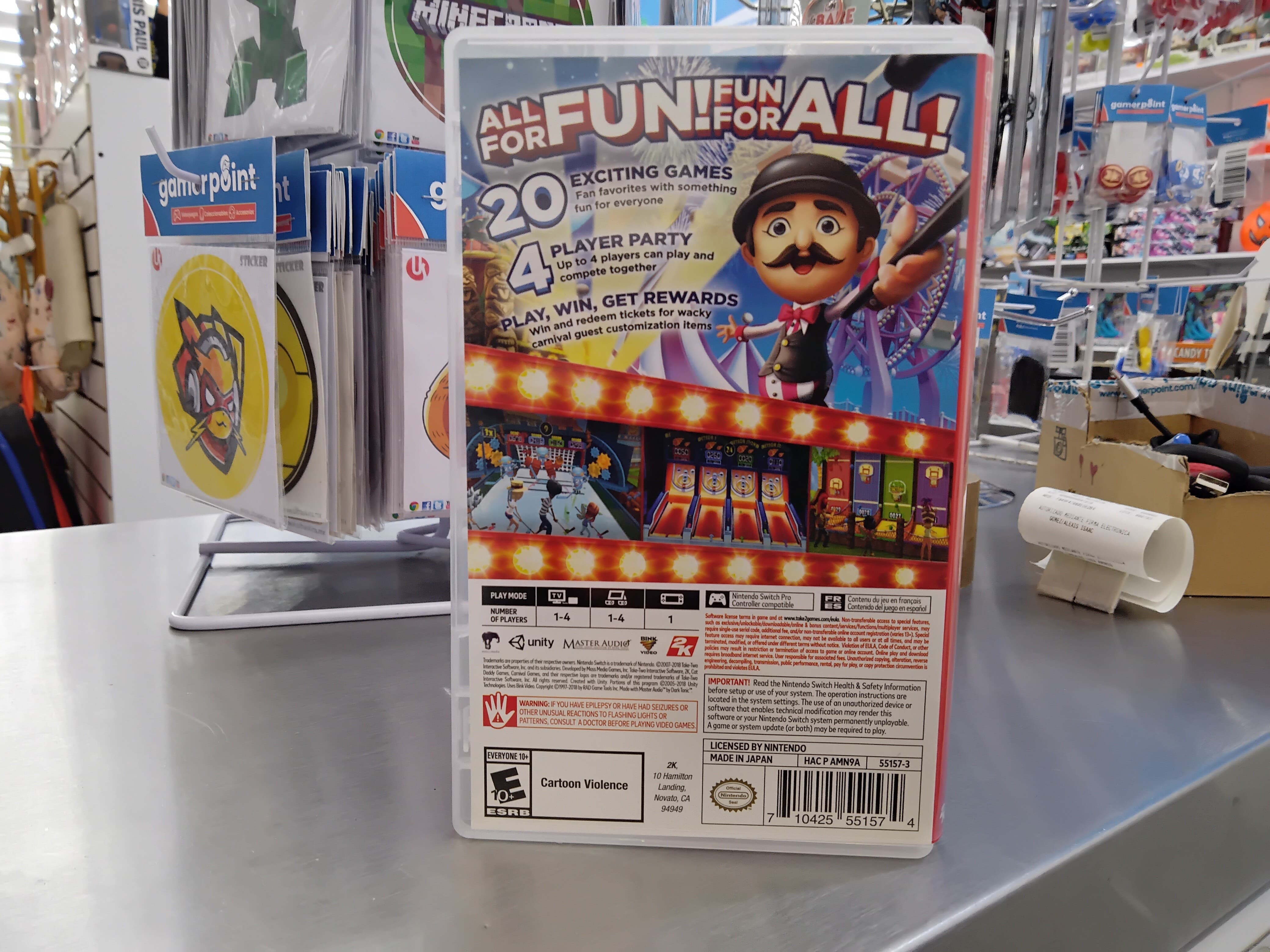 Carnival Games Nintendo Switch Usado