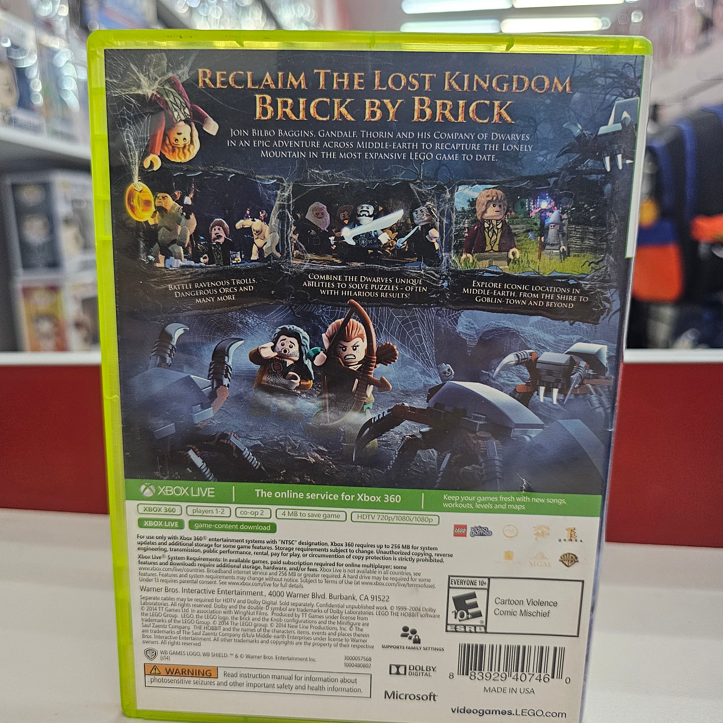 Lego The Hobbit Xbox 360 Usado
