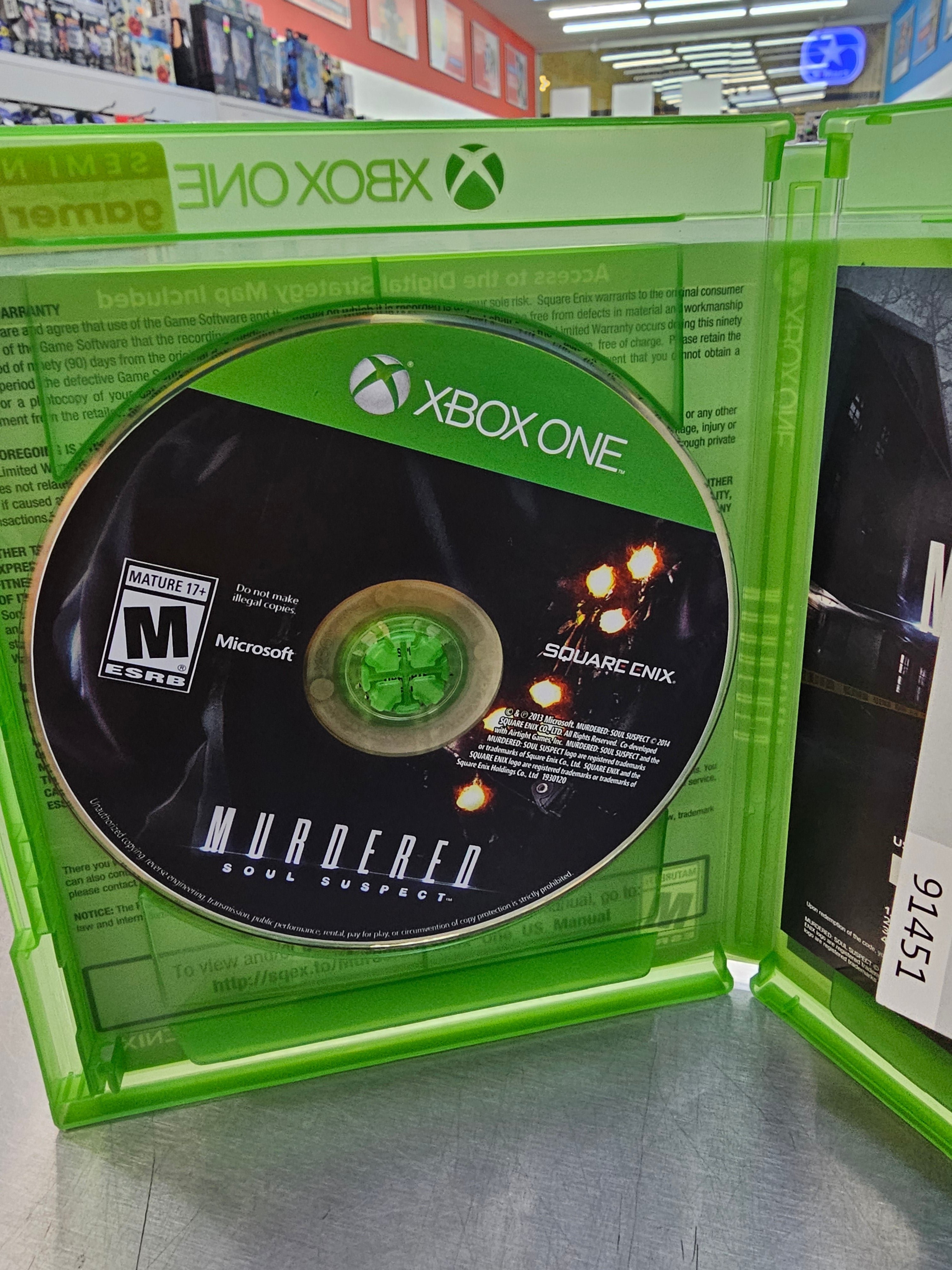 Murdered Soul Suspect Xbox one Usado