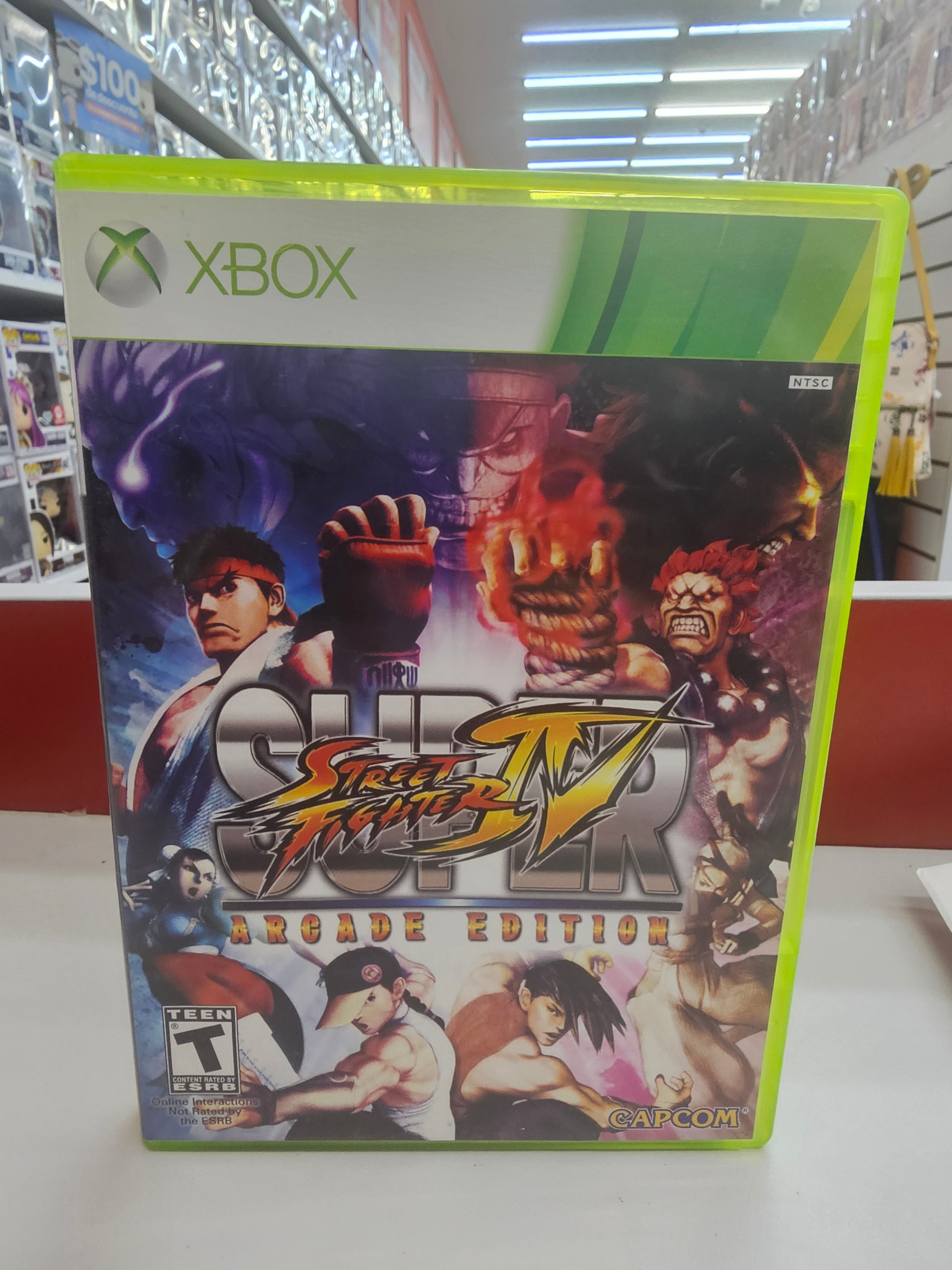 Super Street Fighter IV Arcade Edition Xbox 360 Usado