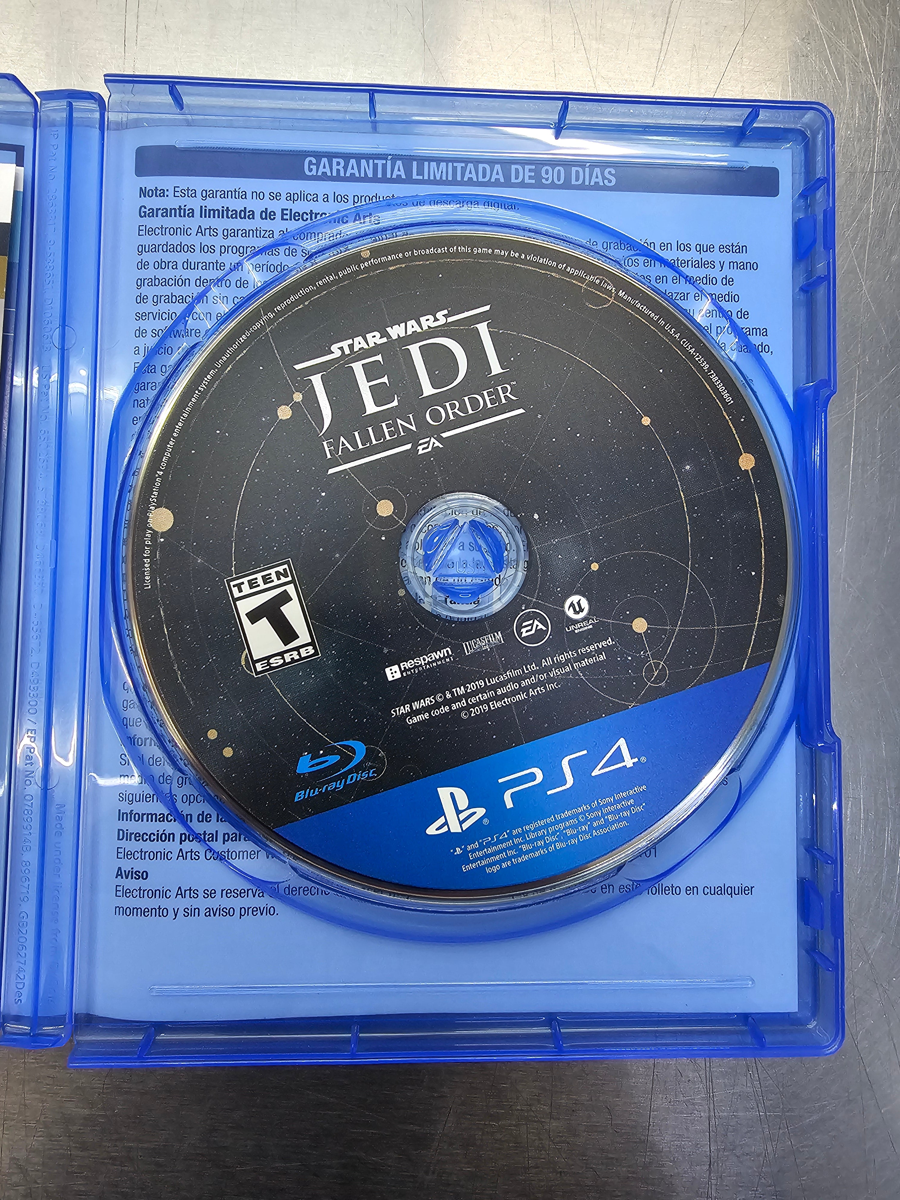 Star Wars Jedi Fallen Order Ps4 Usado