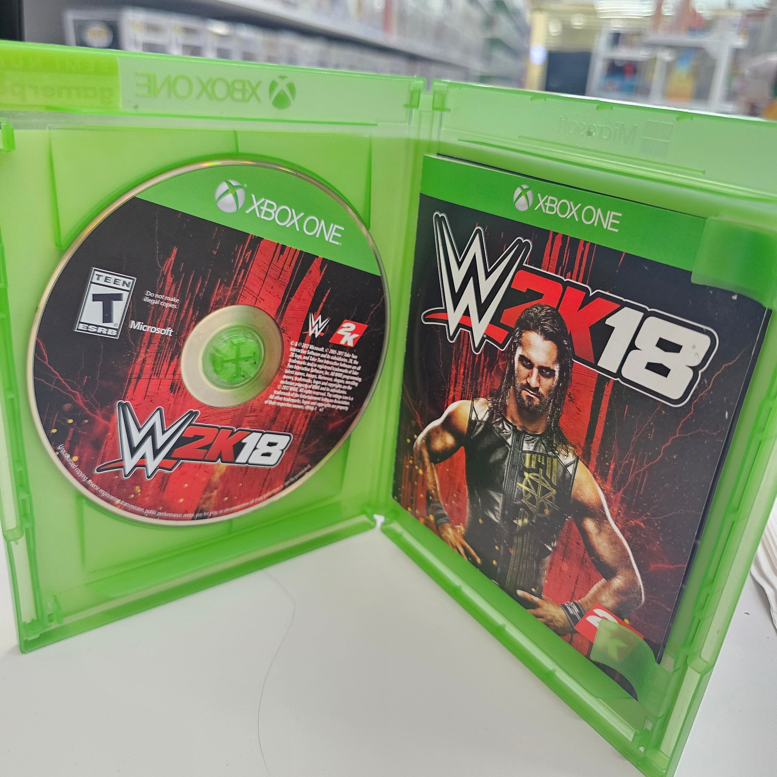WWE 2K18 Xbox one Usado