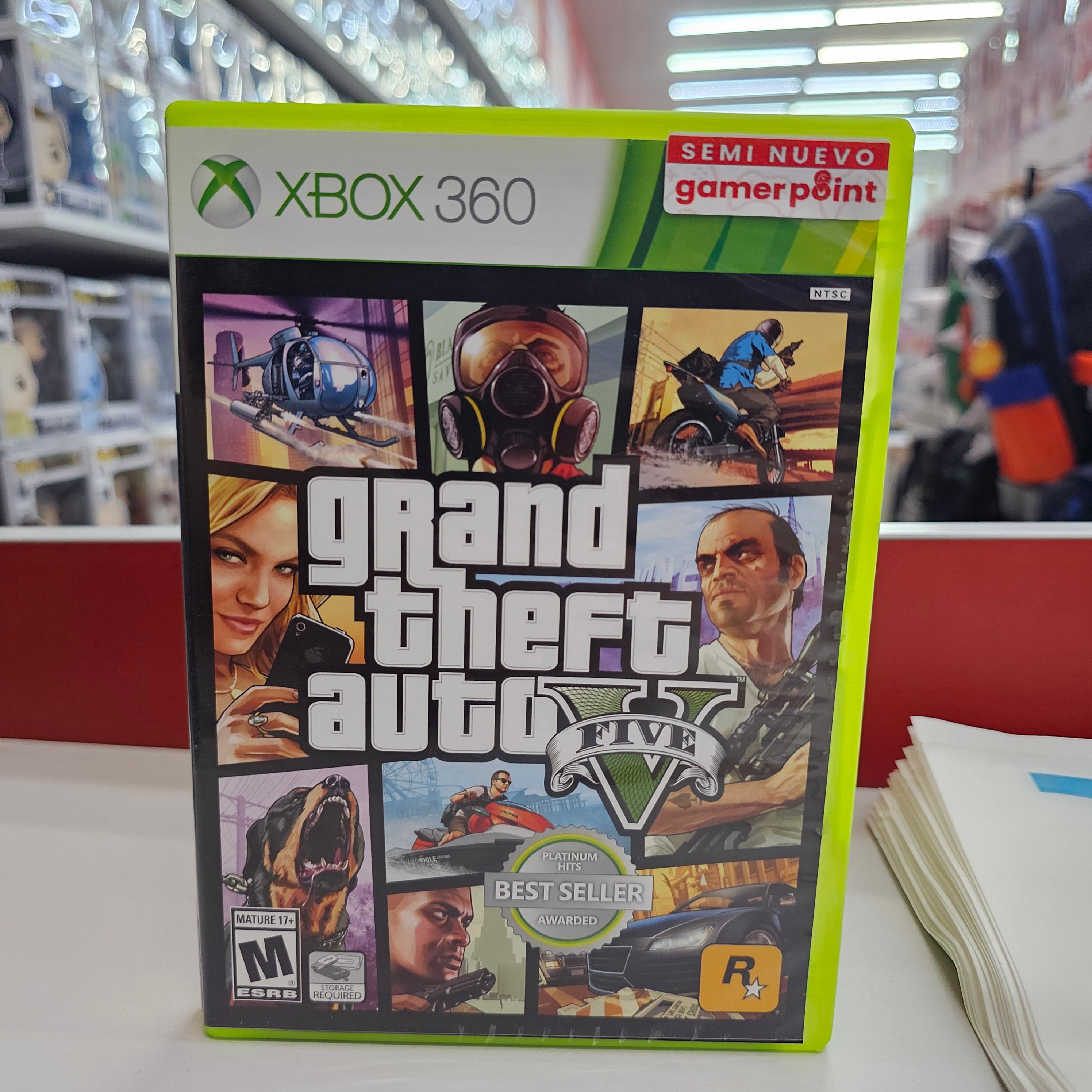 Grand Theft Auto V Xbox 360 Usado
