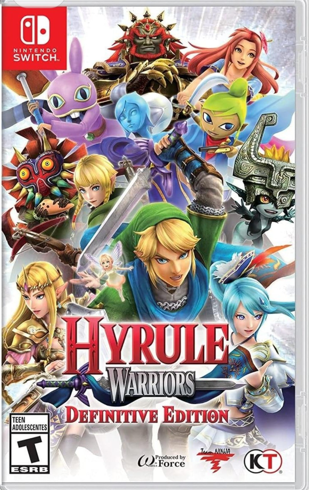 Hyrule Warriors Definitive Edition Nintendo Switch Usado