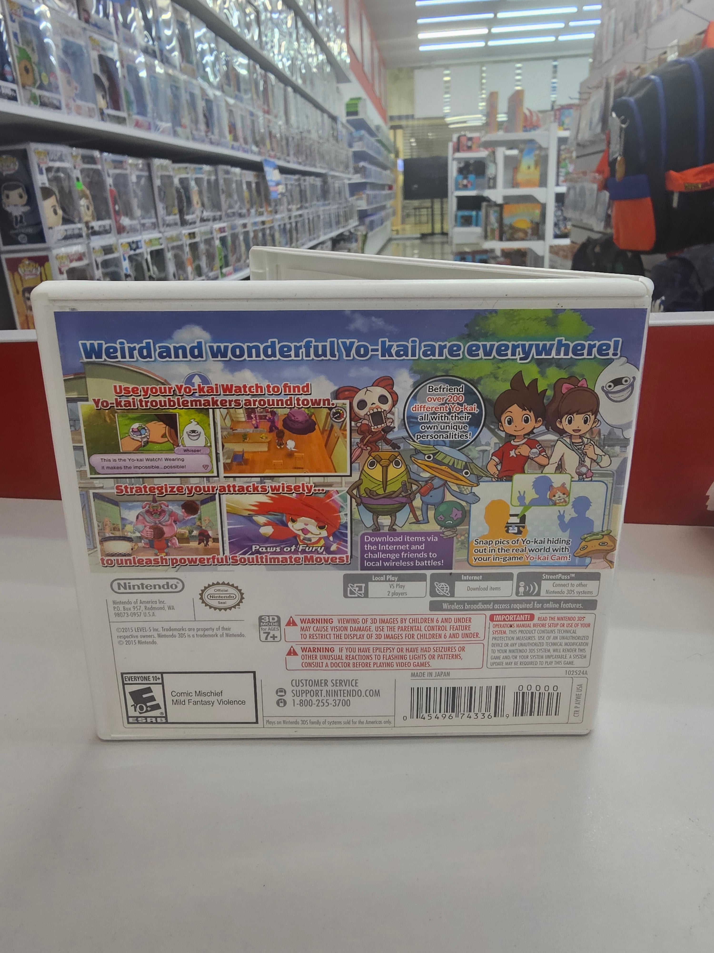 Yo Kai Watch Nintendo 3Ds Usado